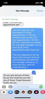 Mobile Maintenance Massage