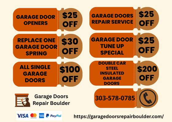 Garage Doors Repair Boulder