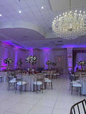 villa luxe event hall