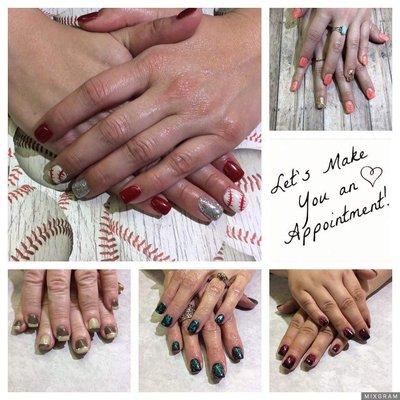 Nails by Lacey 307-250-8315 Or online booking now available for your convenience. www.schedulicity.com
