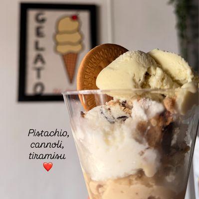 Enjoy artisan Gelato in a variety of flavors!