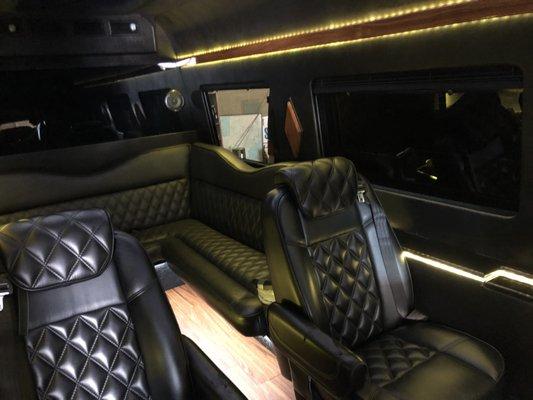 Nice comfortable seats! EXCELLENT SERVICE :)