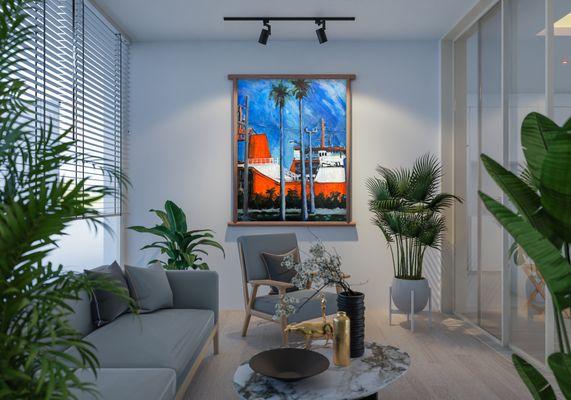 The Monarch Princess, Repainted by Mary Lou Mullan