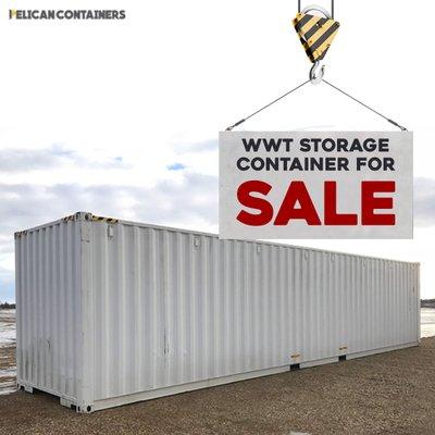 WWT Storage Container for Sale