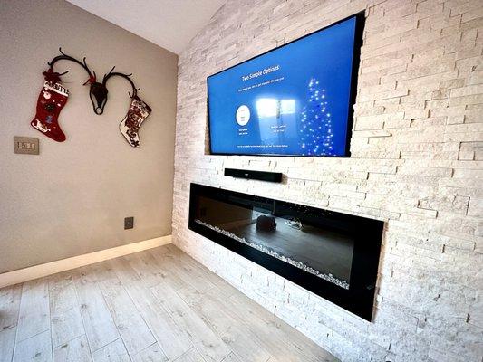 TV Installation we had the pleasure of doing!