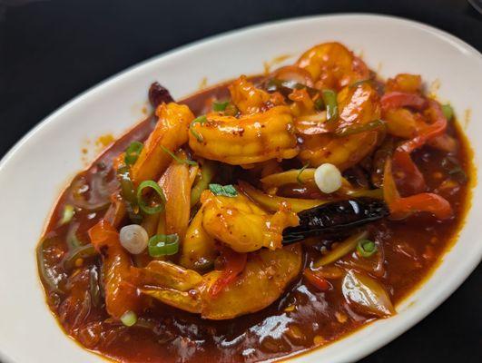 Chili Shrimp Entree