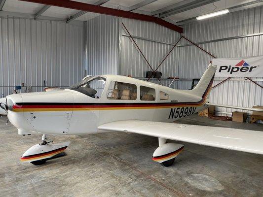 1977 PA-28-161 with very low time. Airframe and engine are extremely clean.