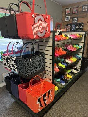 $30-$35 crocs & $60 bogg bags!