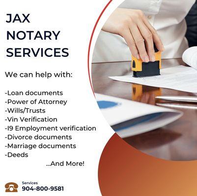 Jax Notary Services