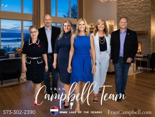 Lake of the Ozarks luxury real estate experts--The Fran Campbell Team at RE/MAX. Trusted for premier homes, condos & lifestyle.