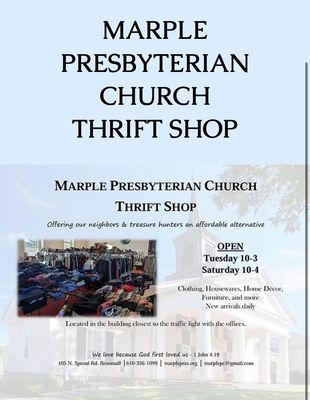 Marple Presbyterian Thrift Shop