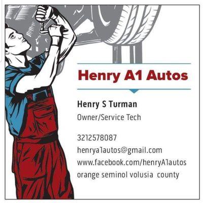 Henry A1 Auto mobile services