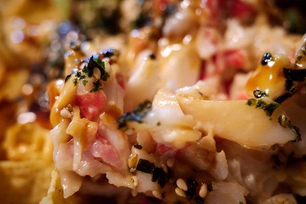 Imitation crab salad