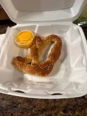 Homemade pretzels Thursdays ! Awesome