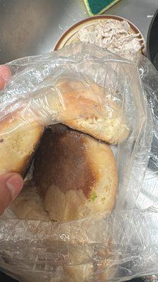 Be careful The bread has mold and then they don't want to give you back your money for later