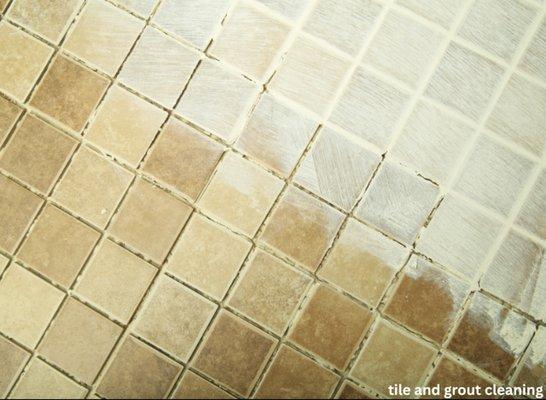 Tile and grout cleaning