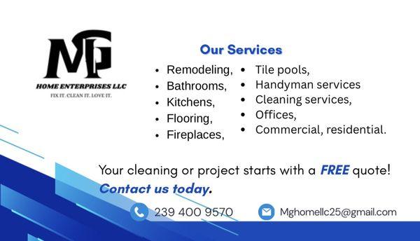 M&G Home Enterprises