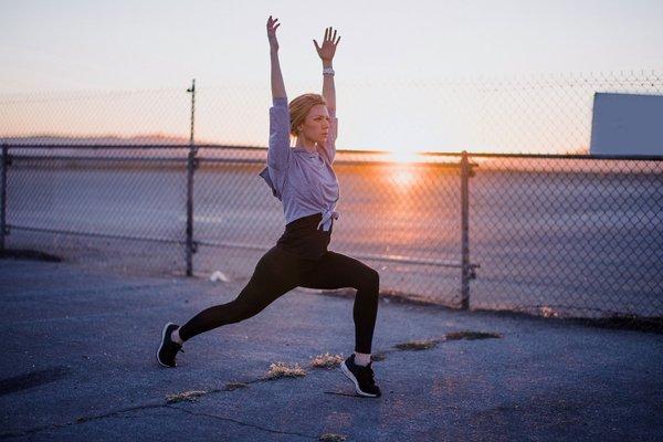 Comfort during stretching.