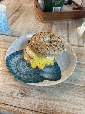 SS Sausage on Everything Bagel