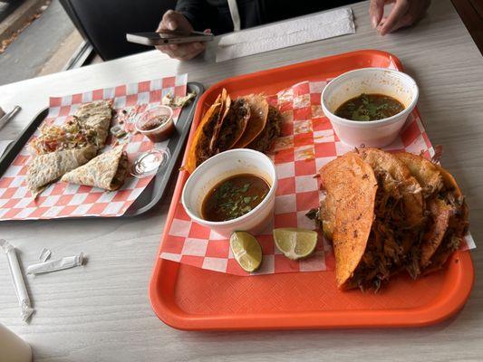 Our Famous Birria Tacos