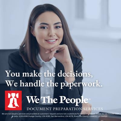 We The People Document Preparation Services