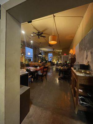 Back area