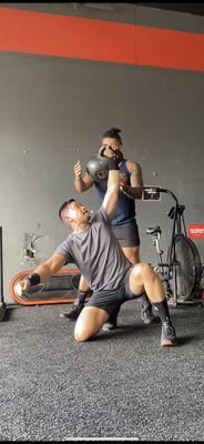 Kettlebell "Get Ups"!