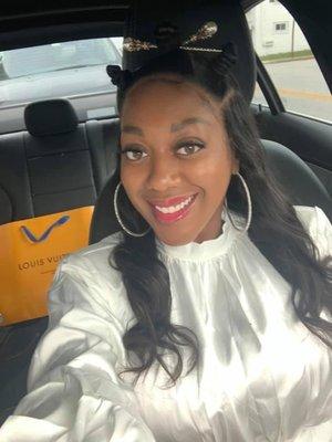 Full lace wig installation by Ashley Blush