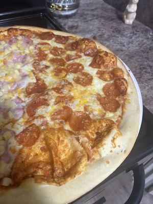 Not docked so we got bubbles in the "replacement"