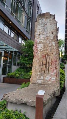 A piece of the Berlin Wall