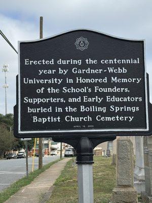 Historical Marker/ info.