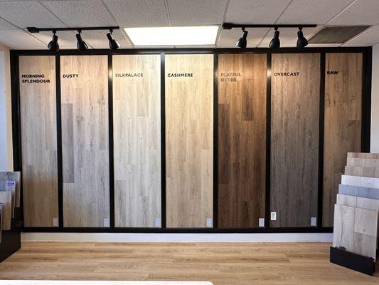 Inside MCP Flooring showroom