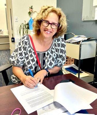 I did my hair all by myself with Shannon's great cut and products!