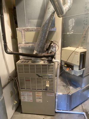 Just a up flow system