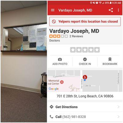 Joseph F Vardayo MD FACS
