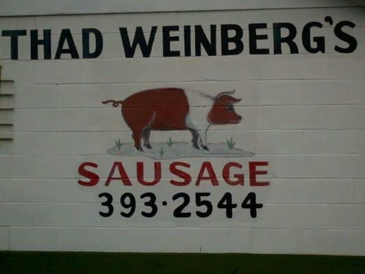 Weinberg's Thad Sausages