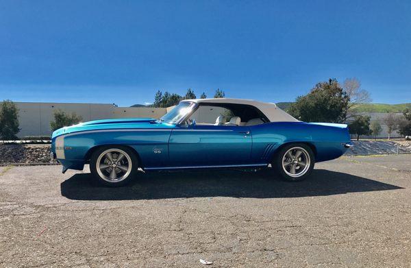 The top on our Camaro is perfect, thanks to Convertible Service!
