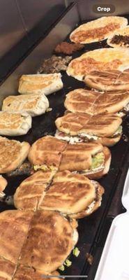 Tortas, burritos y quesadillas