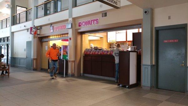 Dunkin’ Donuts in the Anderson Regional Transportation Center