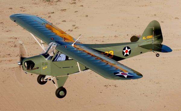 "Big Al", Army L-4 Cub @ Fly The Wing