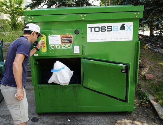 TossBox Trash Drop