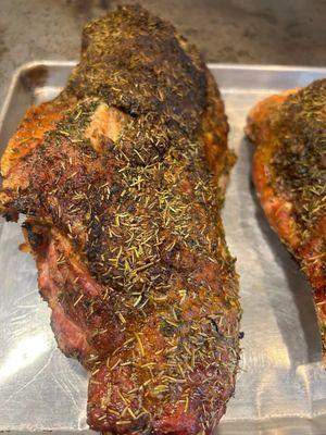 GARLIC ROSEMARY CRUSTED PORK