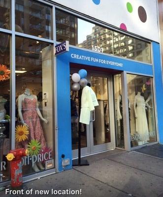 Front with Five floors of Merchandise