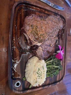 Porterhouse, missed the mark twice