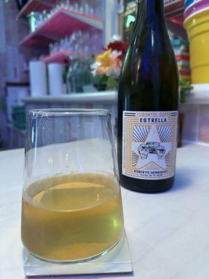 Orange wine! Super Estrella by Roberto Henriquez, from Chile