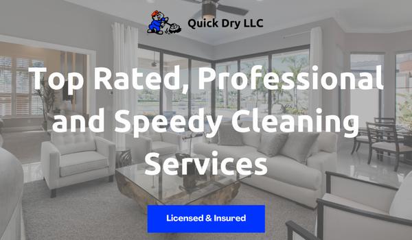 Quick Dry Carpet/Upholstery Cleaning