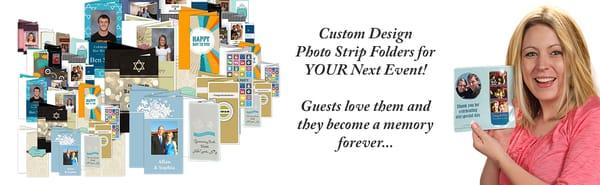 Personalize your own Photo Booth Folders for any occasion! Mullally Print Studio has numerous designs to customize at www.mpskc.net