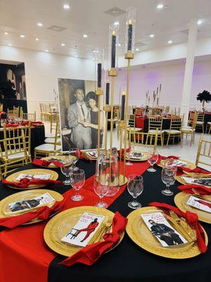 50th birthday event @virsaeventcenter Hall, Decor, Food, Sevice