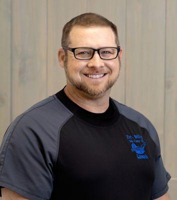 Dr. Billy Truax III a third generation dentist. Implants, dentures, filling, TMJ problems you name it-he can handle it!