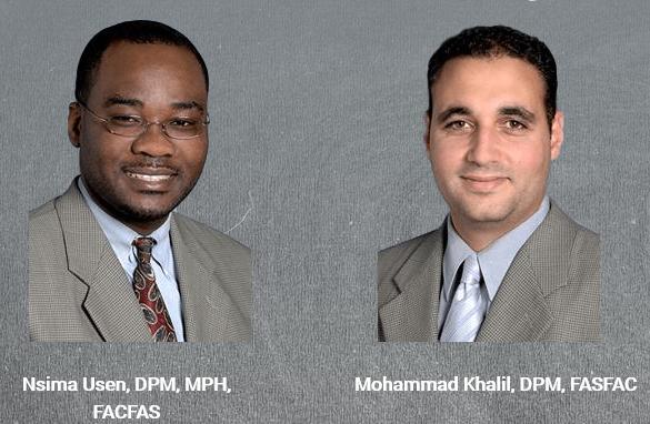 Drs. Khalil and Usen - Practice principals